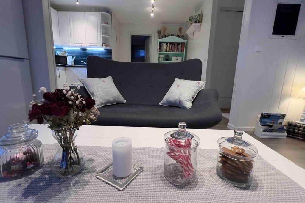 Marta'S Home-Cozy Appartment Near The Airport Andselv Eksteriør bilde